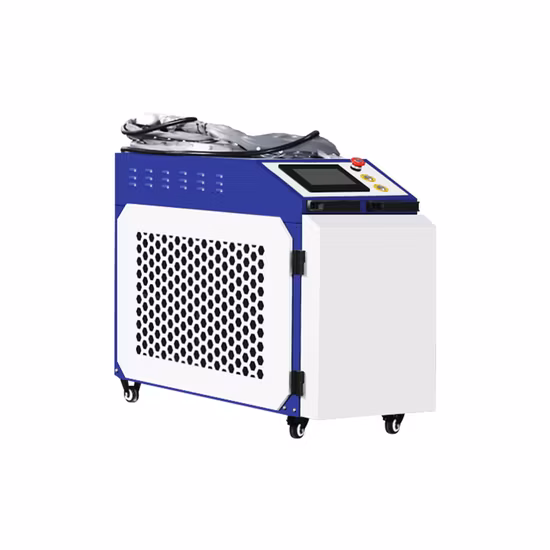 녹 페인트용 200W, 300W, 500W, 1000W, 1500W, 2000W, 3000W의 휴대용 휴대용 금속 녹 제거 파이버 레이저 클리너